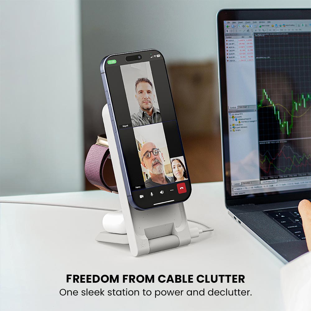 ARIA 3-in-1 Fast Wireless Charging Station