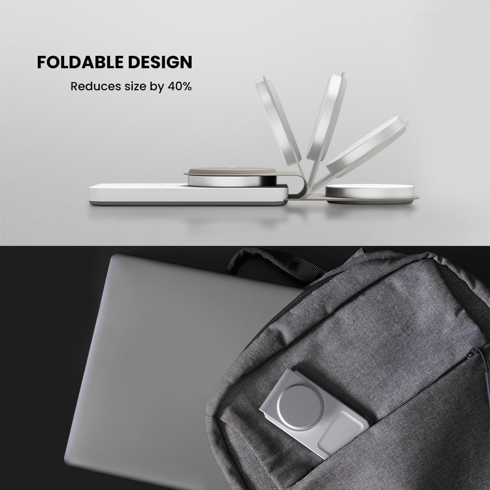 SWIV 3-in-1 Foldable Wireless Charging Station